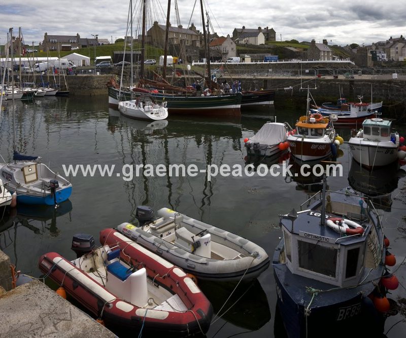 Scottish Traditional Boat Festival, Portsoy, Aberdeenshire, North east Scotland