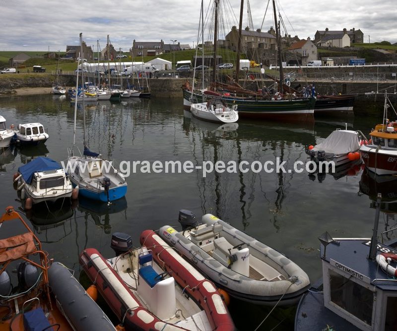 Scottish Traditional Boat Festival, Portsoy, Aberdeenshire, North east Scotland