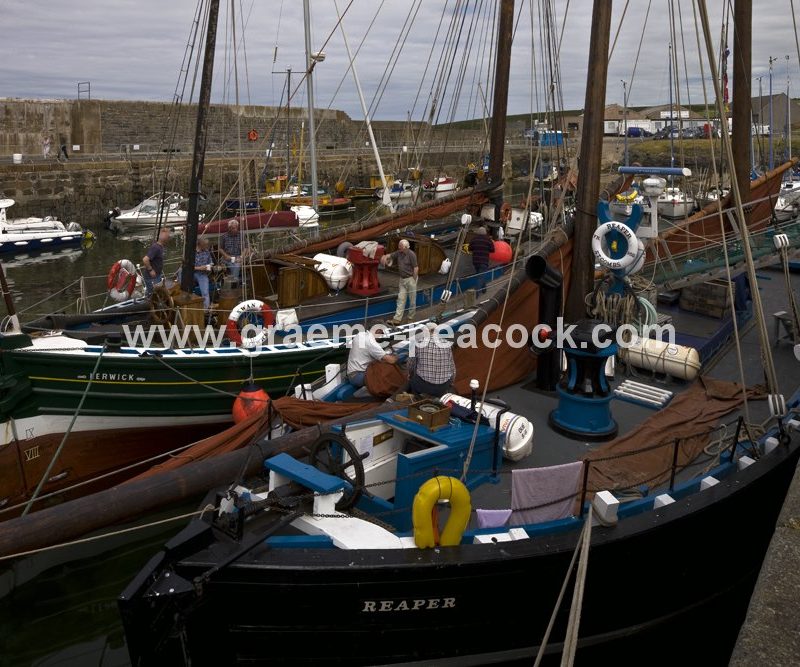 Scottish Traditional Boat Festival, Portsoy, Aberdeenshire, North east Scotland