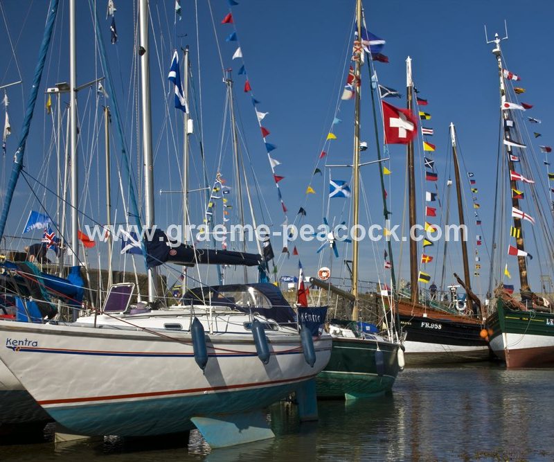 Scottish Traditional Boat Festival, Portsoy, Aberdeenshire, North east Scotland