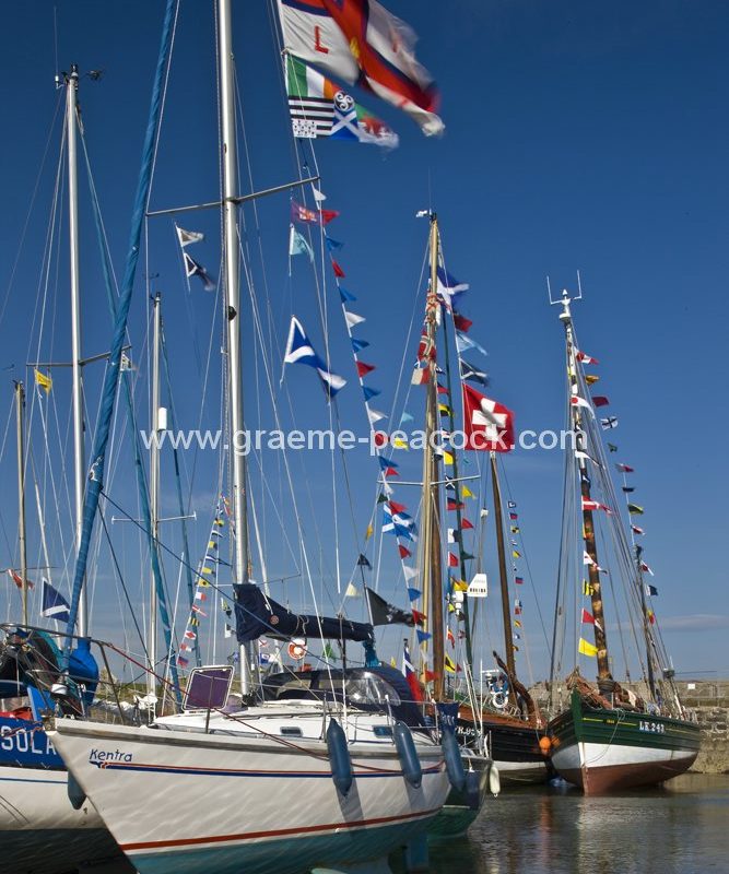 Scottish Traditional Boat Festival, Portsoy, Aberdeenshire, North east Scotland