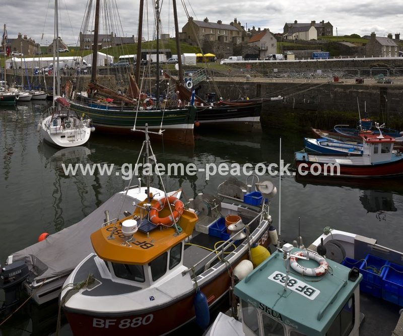 Scottish Traditional Boat Festival, Portsoy, Aberdeenshire, North east Scotland