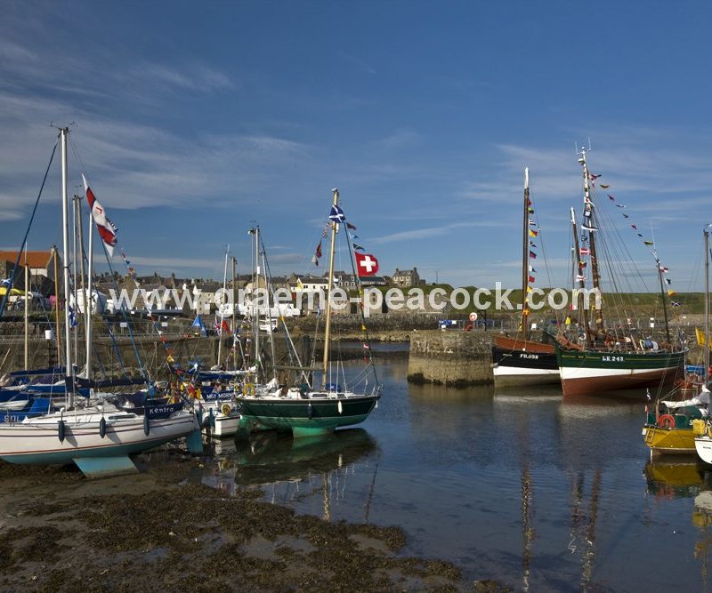 Scottish Traditional Boat Festival, Portsoy, Aberdeenshire, North east Scotland