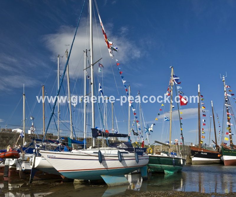 Scottish Traditional Boat Festival, Portsoy, Aberdeenshire, North east Scotland