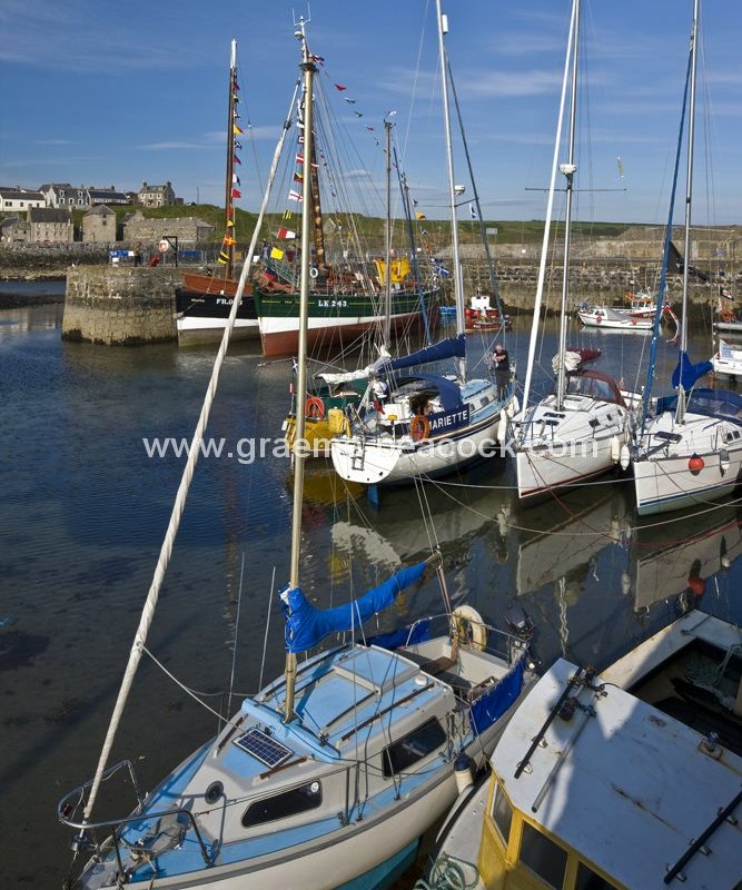 Scottish Traditional Boat Festival, Portsoy, Aberdeenshire, North east Scotland