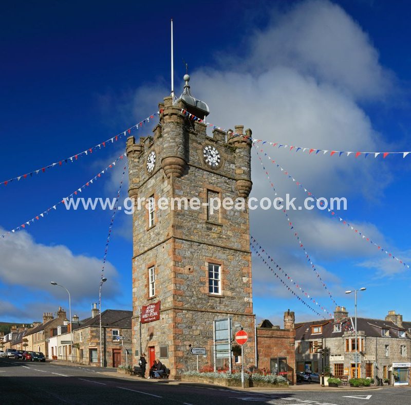 The Clock Tower, Dufftown, Moray, North East Scotland