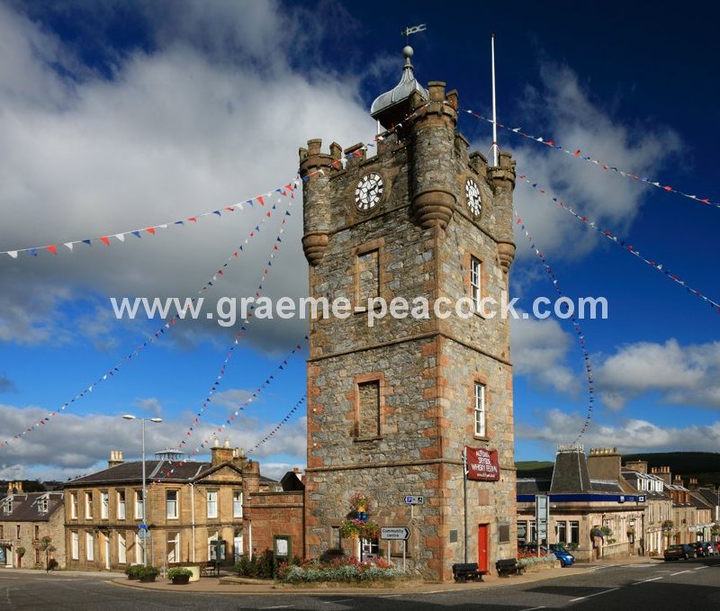 The Clock Tower, Dufftown, Moray, North East Scotland