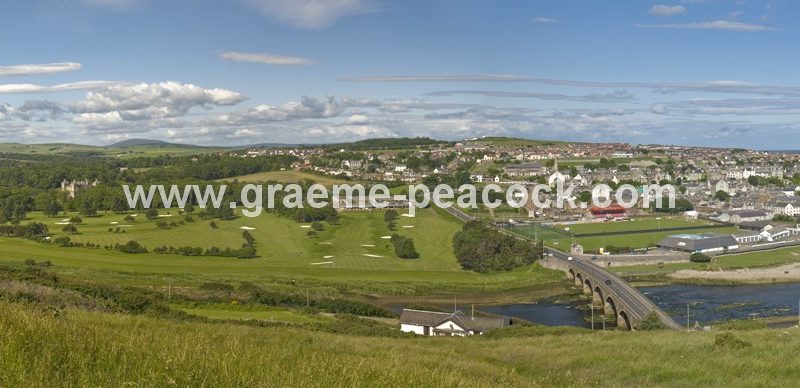 Panoramic view of Banff, Aberdeenshire