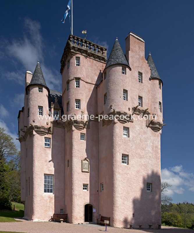 Craigievar Castle, (National Trust for Scotland) near Alford, Aberdeenshire