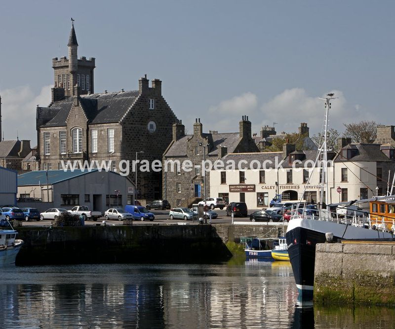 Fraserbugh harbour and town, Fraserburgh, Aberdeenshire