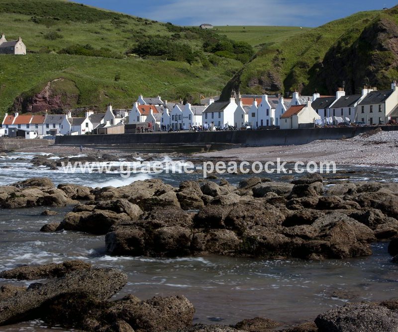 Pennan Village near Gardenstown, Aberdeenshire, Scotland