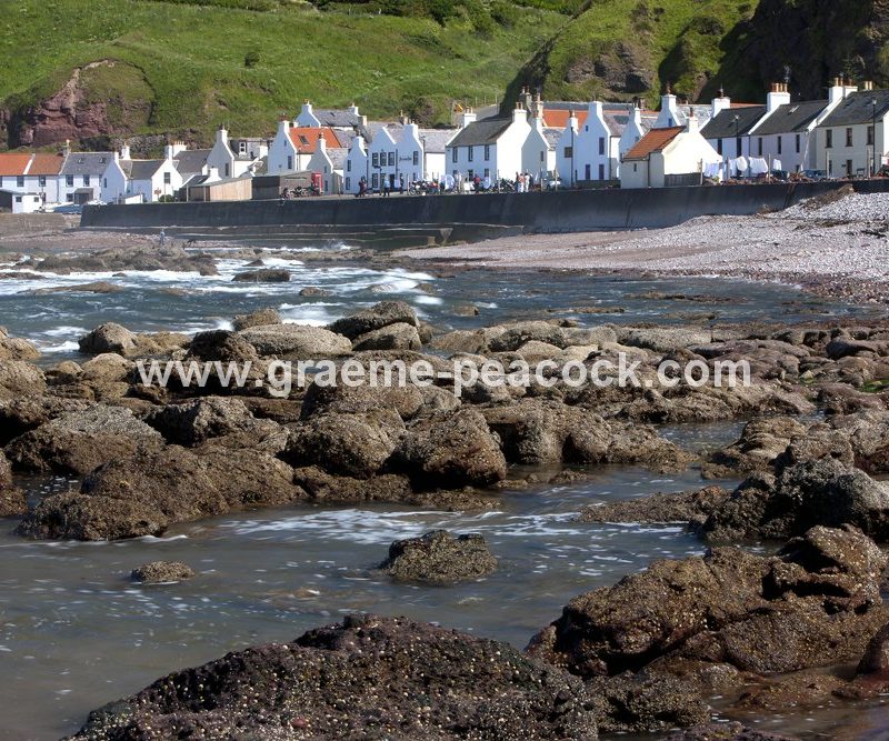 Pennan Village near Gardenstown, Aberdeenshire, Scotland