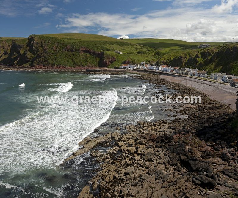 Pennan Village near Gardenstown, Aberdeenshire, Scotland