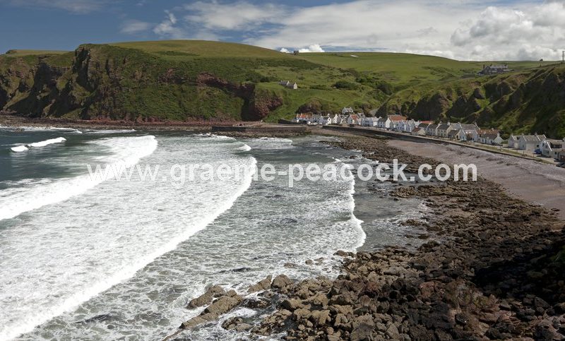 Pennan Village near Gardenstown, Aberdeenshire, Scotland