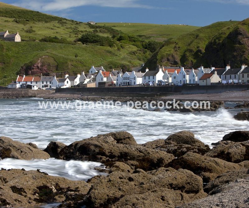 Pennan Village near Gardenstown, Aberdeenshire, Scotland