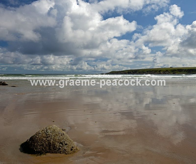 Sandend beach, Sandend, Aberdeenshire, Scotland