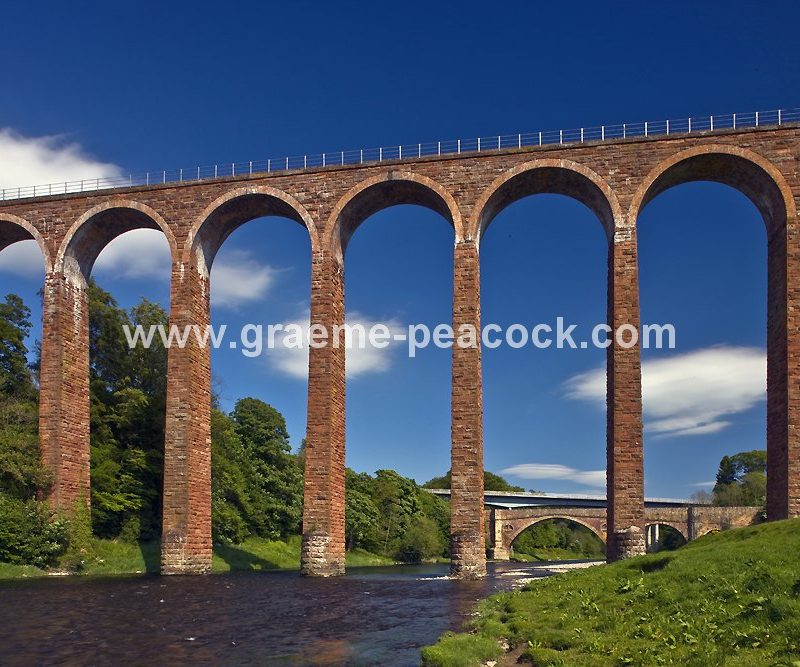 Leaderfoot Viaduct near Melrose,  Scottish Borders