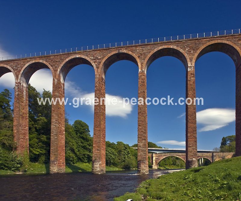 Leaderfoot Viaduct near Melrose,  Scottish Borders