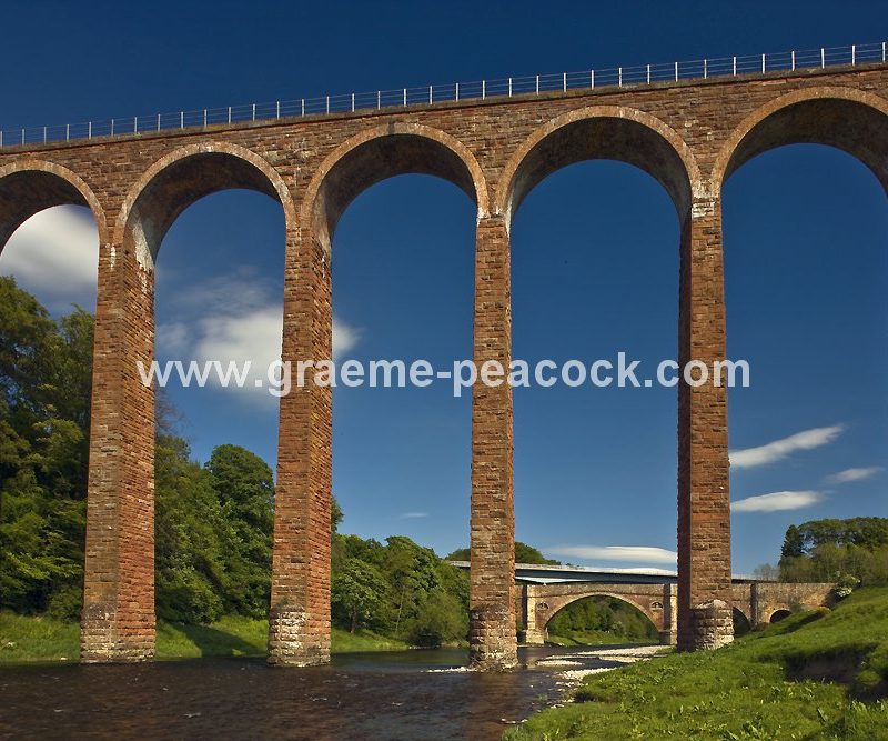 Leaderfoot Viaduct near Melrose,  Scottish Borders