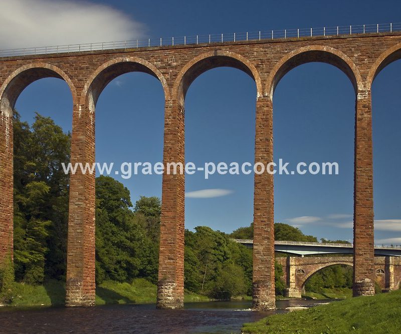 Leaderfoot Viaduct near Melrose,  Scottish Borders