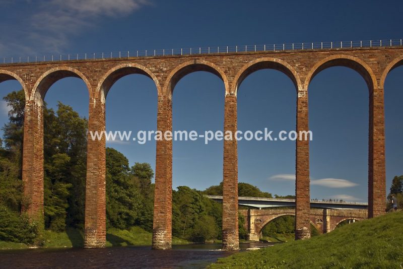 Leaderfoot Viaduct near Melrose,  Scottish Borders