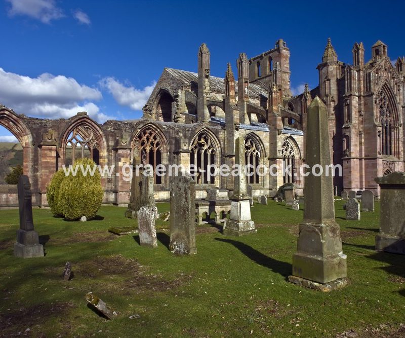 Melrose Abbey, Melrose, Scottish Borders