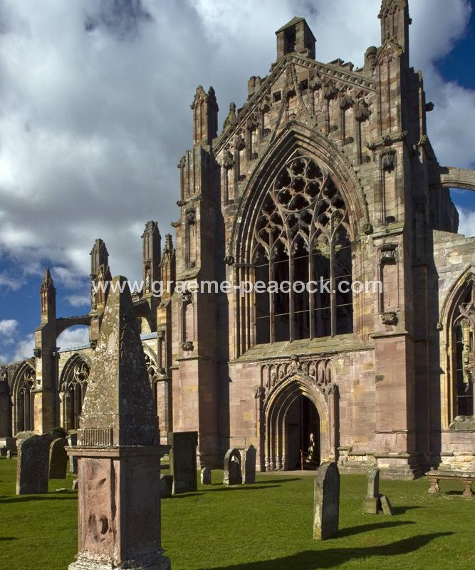 Melrose Abbey, Melrose, Scottish Borders