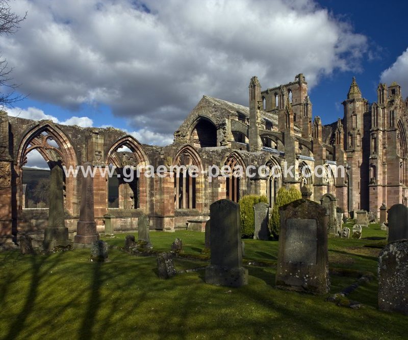 Melrose Abbey, Melrose, Scottish Borders