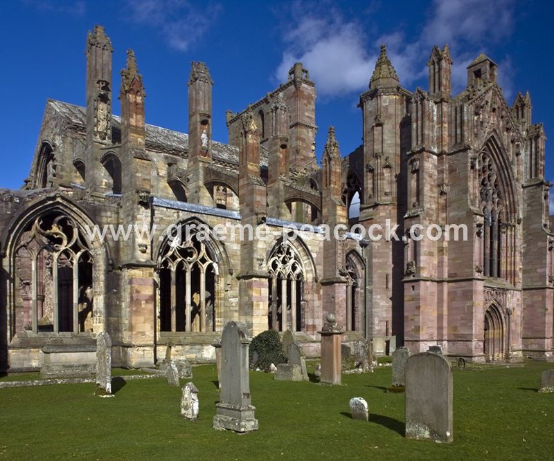Melrose Abbey, Melrose, Scottish Borders