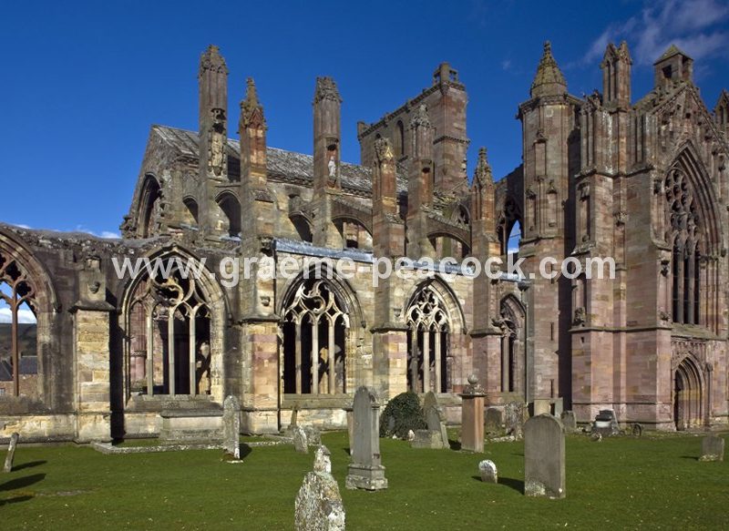 Melrose Abbey, Melrose, Scottish Borders