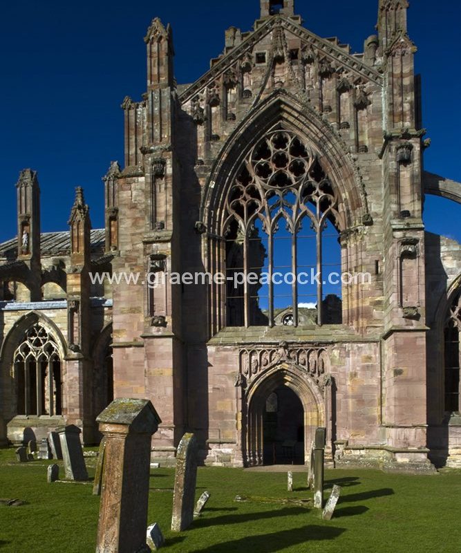 Melrose Abbey, Melrose, Scottish Borders