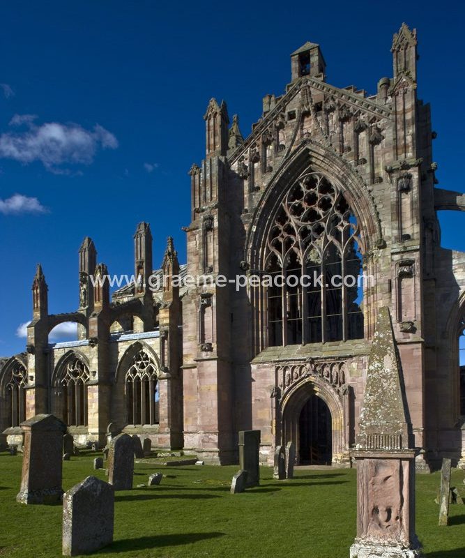 Melrose Abbey, Melrose, Scottish Borders
