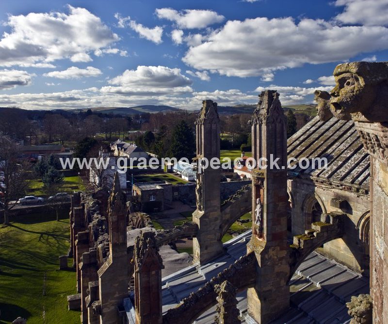 Melrose Abbey, Melrose, Scottish Borders