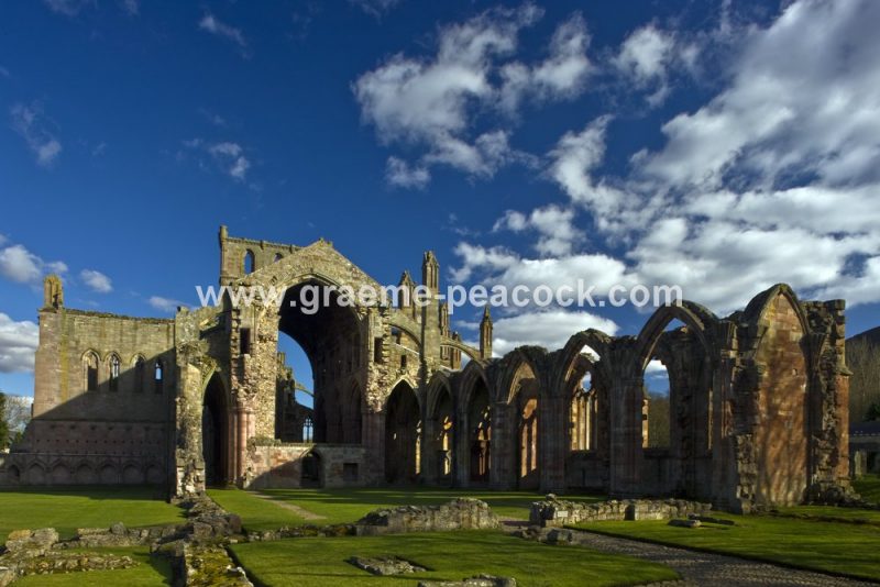 Melrose Abbey, Melrose, Scottish Borders