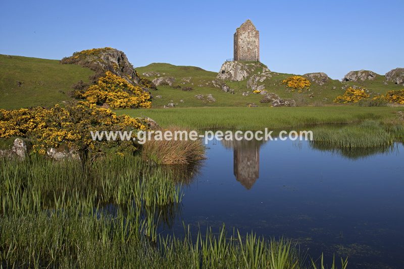 Smailholm Tower near Kelso, Scottish Borders, Scotland