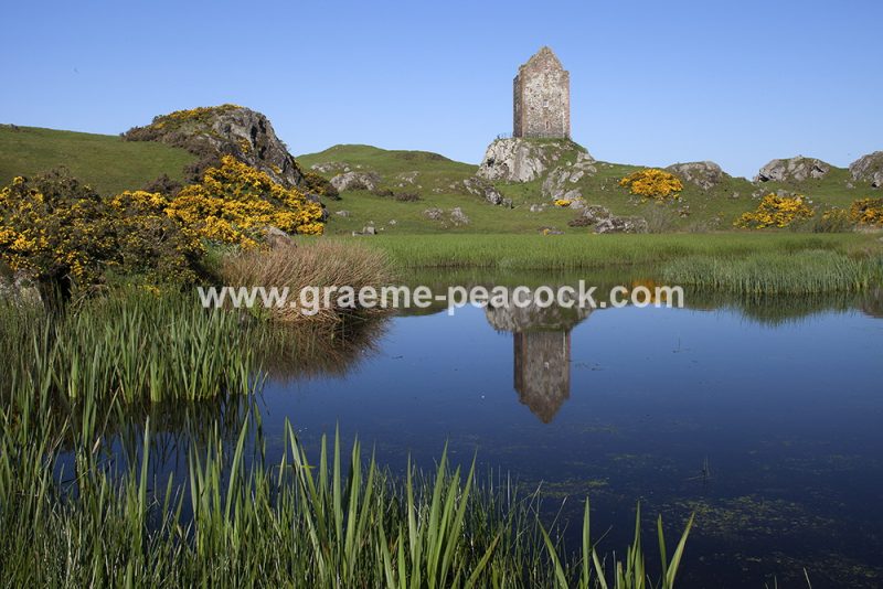 Smailholm Tower near Kelso, Scottish Borders, Scotland