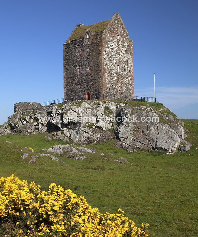 Smailholm Tower near Kelso, Scottish Borders, Scotland