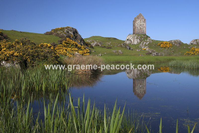 Smailholm Tower near Kelso, Scottish Borders, Scotland