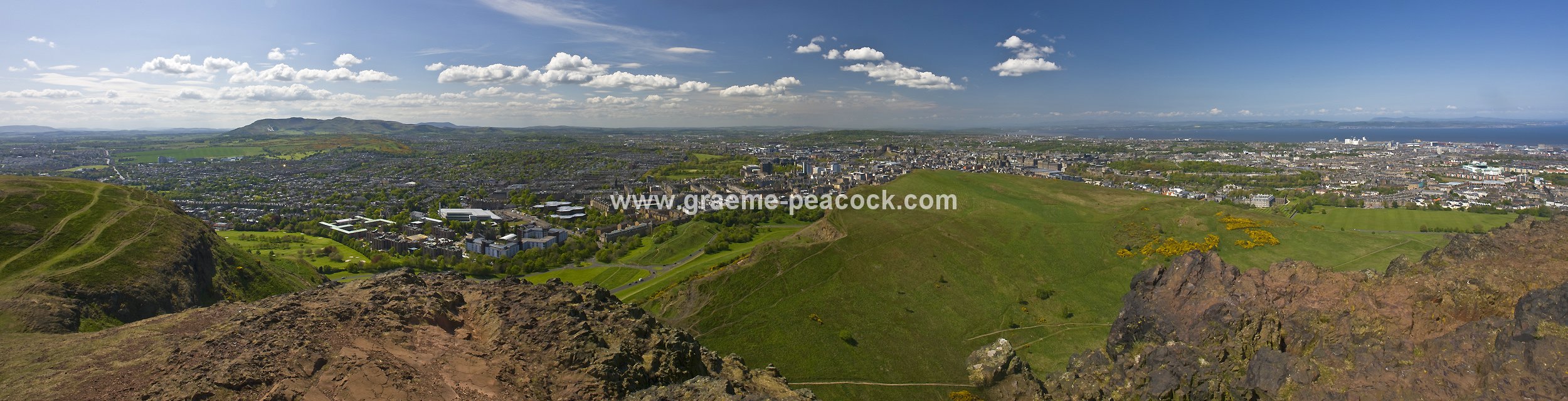 Edinburgh from Arthur's Seat, Edinburgh, Scotland