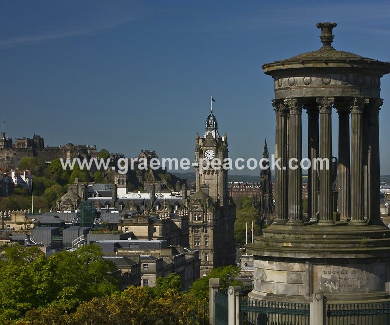 Dugald Stewart Monument, Calton Hill,  Edinburgh,  Scotland