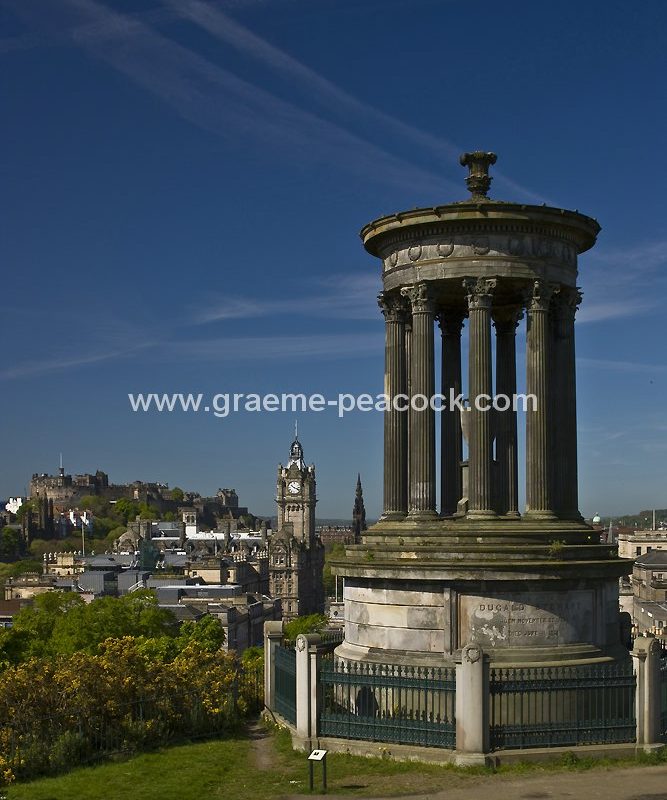 Dugald Stewart Monument, Calton Hill, Edinburgh, Scotland