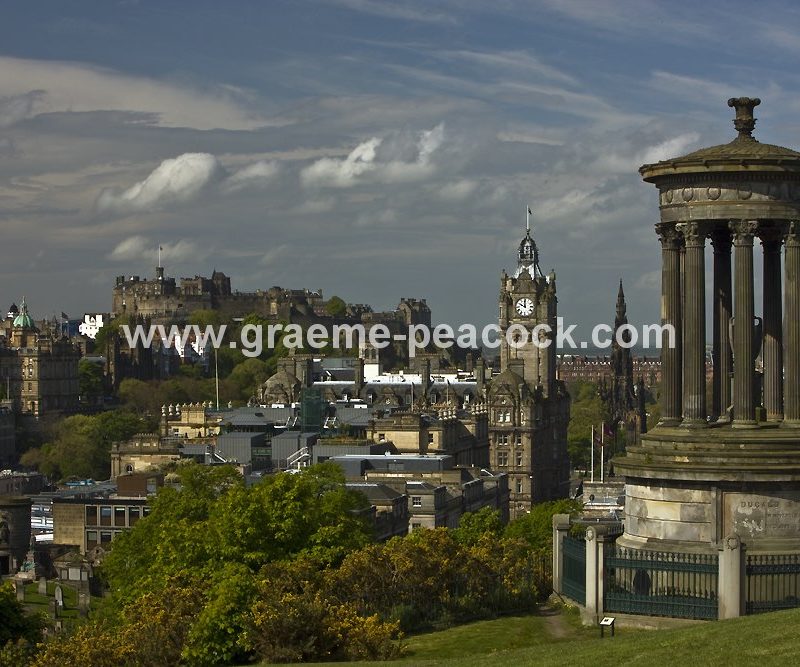 Edinburgh from Calton Hill, Edinburgh, Scotland
