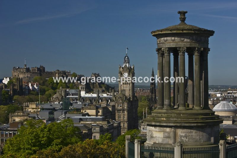Edinburgh from Calton Hill,  Edinburgh,  Scotland