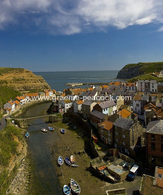 Staithes harbour, Staithes, North Yorkshire