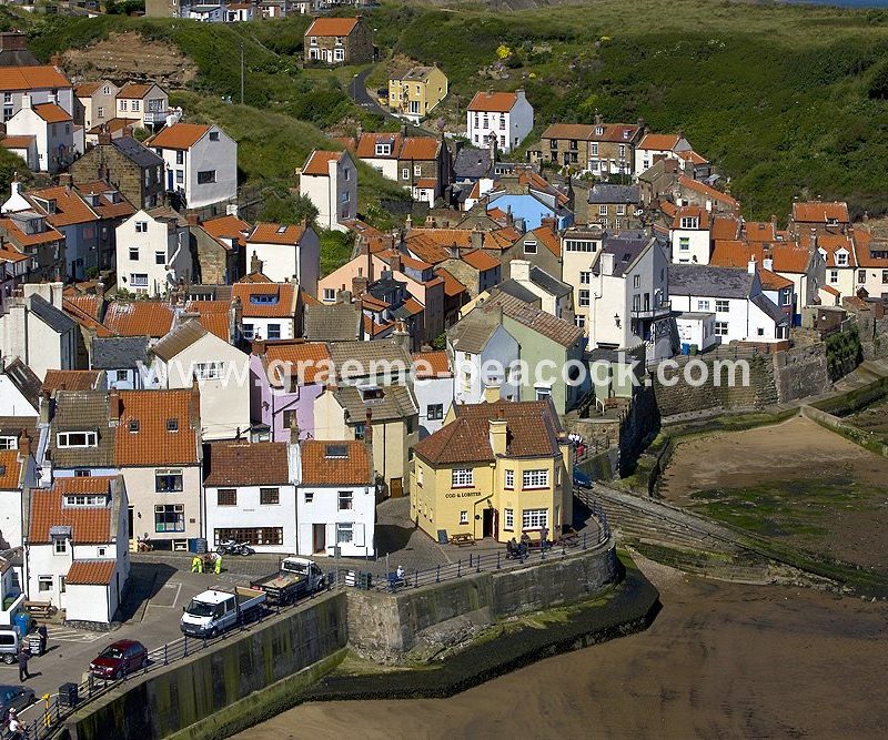 Staithes harbour, Staithes, North Yorkshire
