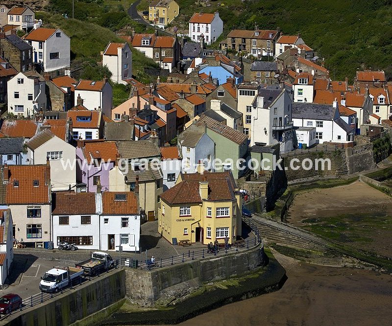 Staithes harbour, Staithes, North Yorkshire