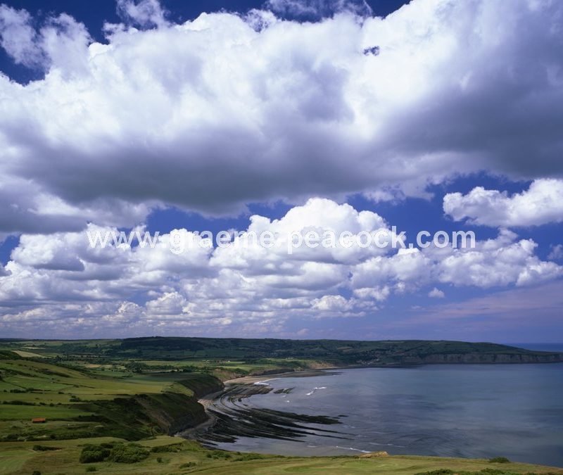 Robin Hood's Bay from Ravenscar, North Yorkshire
