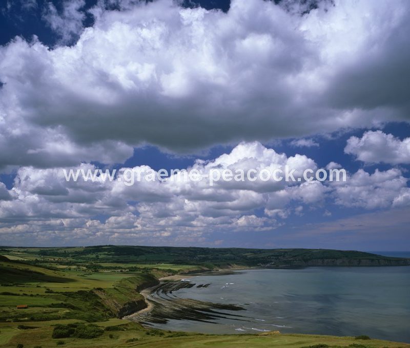 Robin Hood's Bay from Ravenscar, North Yorkshire