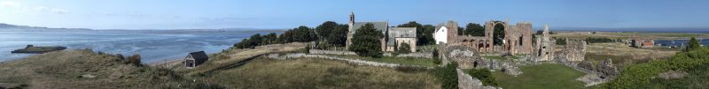 Lindisfarne Priory, Holy Island of Lindisfarne, Northumberland, England, United Kingdom