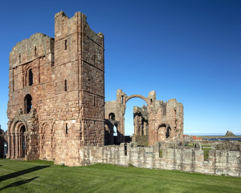 Lindisfarne Priory, Holy Island of Lindisfarne, Northumberland, England, United Kingdom